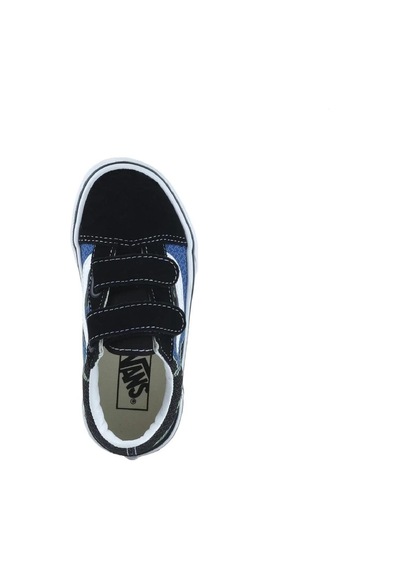 Vans Old Skool V Siyah Mavi Erkek Çocuk Spor Ayakkabı Karışık