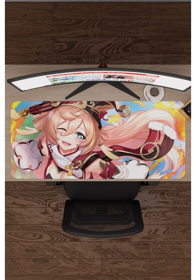 Yanfei Genshin Impact Anime Oyuncu V2 - 90x40 Xxl Gaming Mouse Pad Fare Altlığı