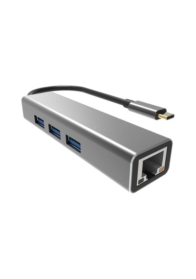 Vcom Dh311a Type-c To Usb3.0-3+rj45 Çoklayıcı