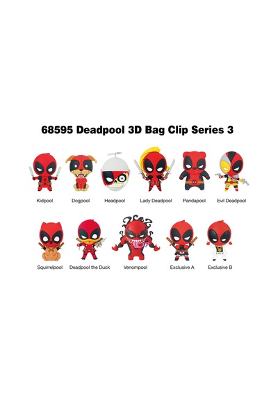 Deadpool Klipsli Figür Seri 3 68595