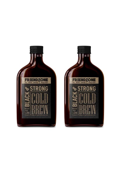 Friendzone Cold Brew Kahve Soğuk Demleme Cam Şişe 2 x 200 ML