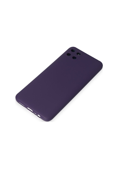 Realme C11 Kılıf Nano İçi Kadife Silikon - Mor Bzsxx00 1