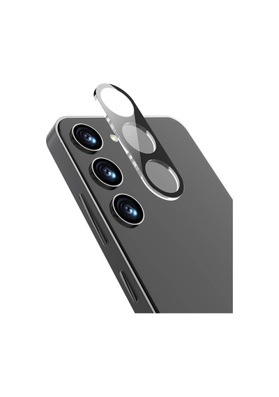Kilifone - Samsung Galaxy A55 Uyumlu - Kamera Lens Koruyucu 3d Kamera Camı - Şeffaf