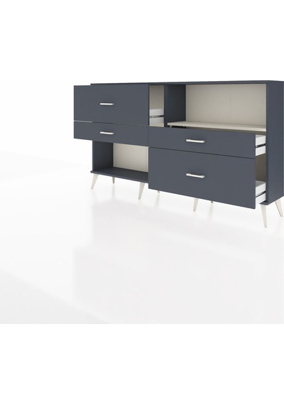Arges Konsol Tek Raflı 4 Çekmeceli 176x30x99 Antrasit-aytaşı/ant Antrasit-aytaşı/antrasit Arges Konsol Tek Raflı 4 Çekmeceli 176x30x99 Antrasit-aytaşı/ant Antrasit-aytaşı/antrasit