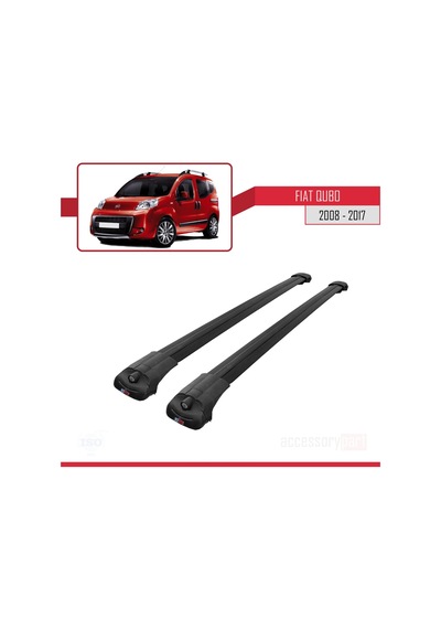 Fiat Qubo 2008-2017 Arası İle Uyumlu Ace-1 Ara Atkı Tavan Barı Siyah