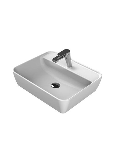 Turkuaz Seramik 55 x 45 CM One Batarya Delikli Lavabo 076700