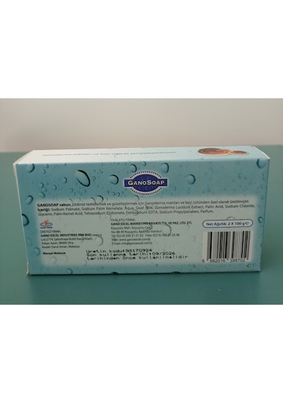 Gano Soap Keçi Sütlü ve Ganoderma Sabun 2 x 100 G