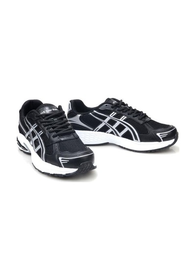 Papuçcity Flet 03405 Unisex Yürüyüş Koşu Günlük Spor Ayakkabı SİYAH-BEYAZ