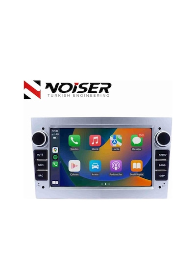 Noiser Opel Sılver 7 Inch Hıgh/st - Astra H - Corsa D - Vectra C - Combo - Zafıra 4 Gb Ram 64 Gb Hafıza Androıd Multımedıa Teyp T5