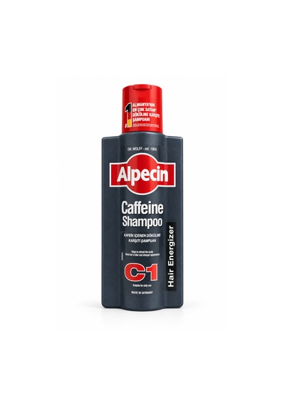 Alpecin Caffeine Shampoo C1-kafein İçeren Dökülme Karşıtı Şampuan 375 Ml İnce Telli