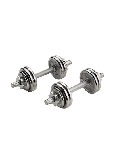 CKSpor 20 KG Krom Dumbell Seti Çantalı Döküm Plaka Dambıl Seti Cks20