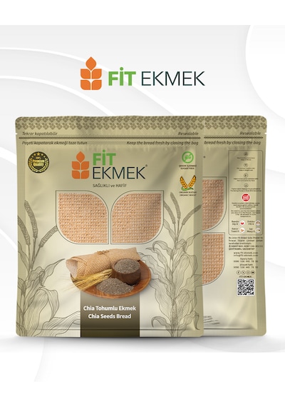 Fit Chia Lavaş Ekmeği 300gr X2