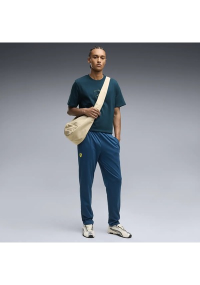 Puma Ferrari Tonal Shield Tee Yeşil Erkek T-shirt