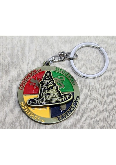 Tedar Metal Dönen Harry Potter Seçmen Şapka Anahtarlık Alk3094 Najmaddin Altın