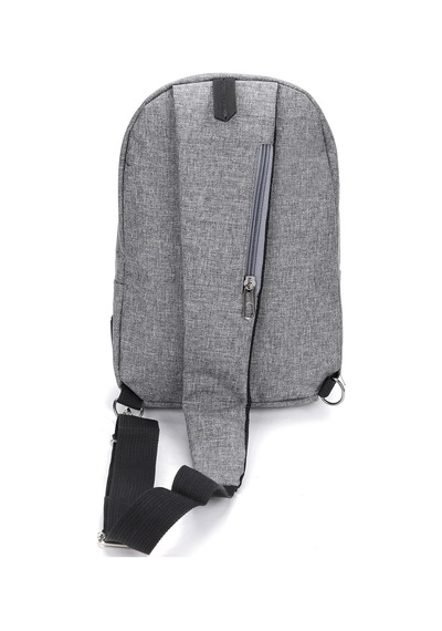 Strong Kulaklık Çıkışlı Tek Kol Göğüs Ve Sırt Çantası ,çapraz Çanta Body Bag Tk02 Gri