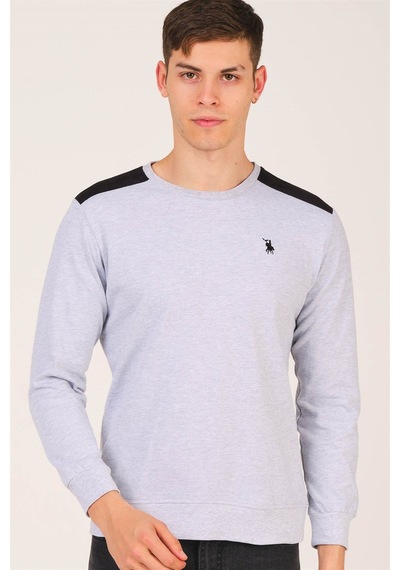 V4000 Dewberry Erkek Sweatshırt-gri Gri