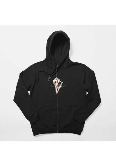 Robert Plant Lullaby And Ceaseless Siyah Fermuarlı Kapşonlu Sweatshirt