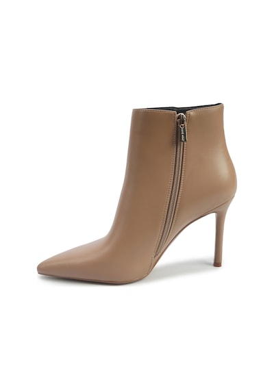 Nine West Jules 5pr Krem Kadın Topuklu Bot 000000000102012343 Bej