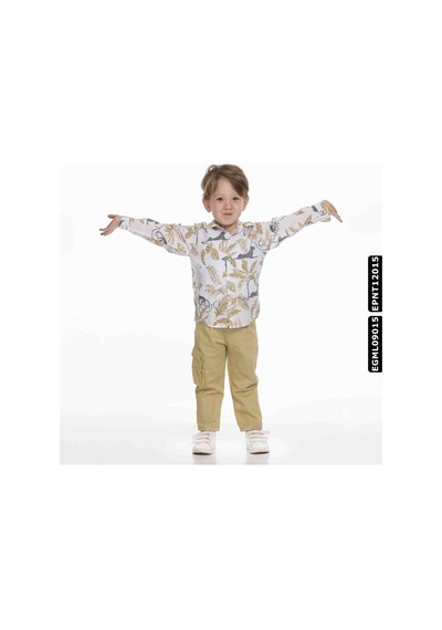 Xo Kids Erkek Pantolon 1-5 Yaş 2304 Epnt12015 Sarı