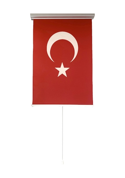 Türk Bayrağı Stor Perde 50 Lik 70 Lik 100 Luk Türk Bayrağı Stor Perde 50 Lik 70 Lik 100 Luk