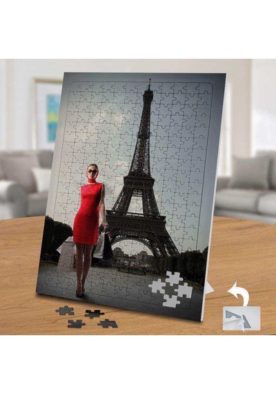 Eyfel Kulesi Paris Modacı 240 Parça Puzzle Yapboz-02098