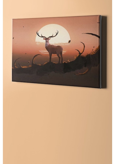 Webstyle Sayılarla Boyama Seti Kasnaklı Ceylan 40 X 50 Cm