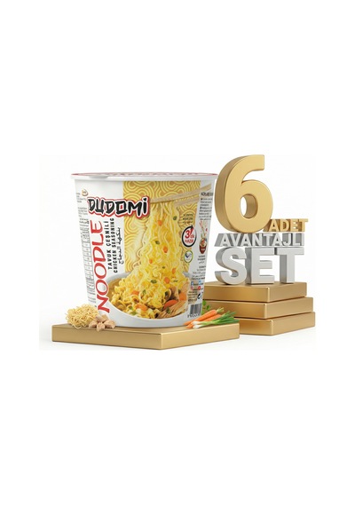 Dudomi Bardak Tavuk Çeşnili 6x60 Gr