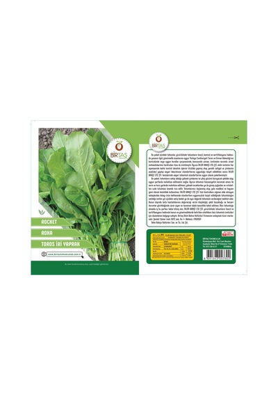 Birtaş Roka Tohumu Paket N111580