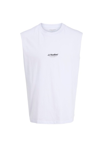 Jack & Jones Soho Erkek Beyaz Atlet 12288001-w