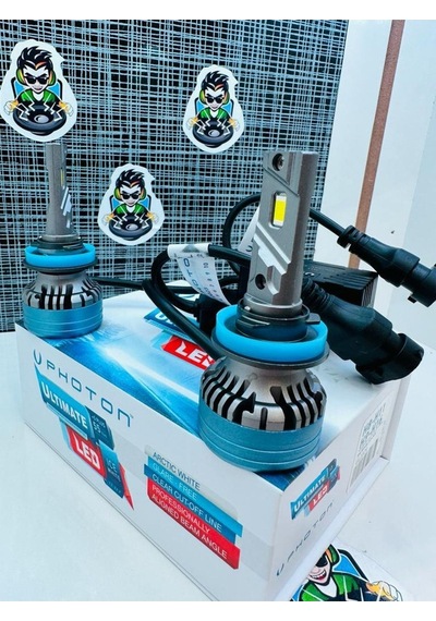 Ultimate H8-h9-h11-h16 12-24v Led Headlıght 9500 Lumens 5 Plus