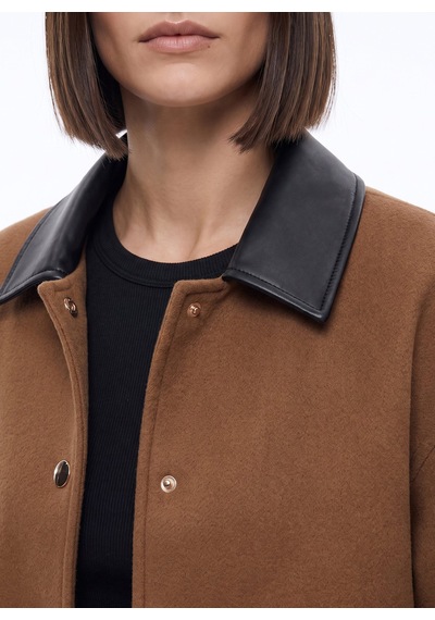 Fabrika Açık Kahve Kadın Mont F6wl-mnt0120 Camel
