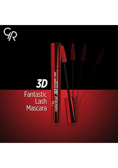 3d Fantastic Lash Mascara - 3 Boyutlu Hacim Ve Uzunluk Veren Siyah Maskara Çok Renkli