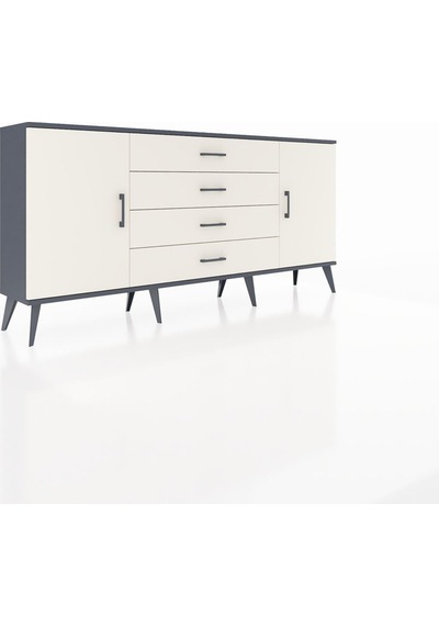 Arges Konsol 2 Raflı 4 Çekmeceli 2 Kapaklı 176x30x83 Antrasit-aytaşı/aytaşı Aytaşı/aytaşı Arges Konsol 2 Raflı 4 Çekmeceli 2 Kapaklı 176x30x83 Antrasit-aytaşı/aytaşı Aytaşı/aytaşı