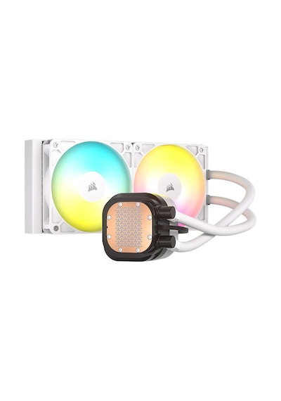 Corsaır Nautılus 240 Rs Argb R2120 Argb Fanlı 240mm Sıvı Beyaz İşlemci Soğutucu-cw-9060094-ww