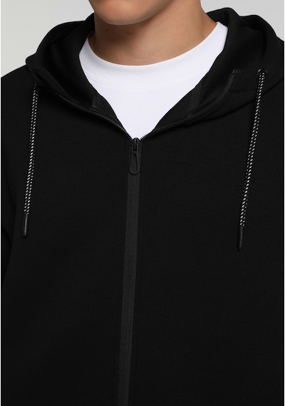 Colin's Colins Regular Fit Kapüşonlu Düz Erkek Siyah Sweatshirt Cl1082116 Q1.v1 Blk