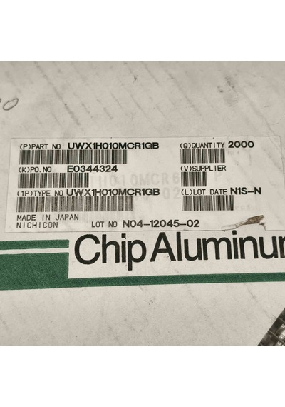 Uwx1h010mcr1gb 1mf 50v Smd Kondansatör 125 Adet