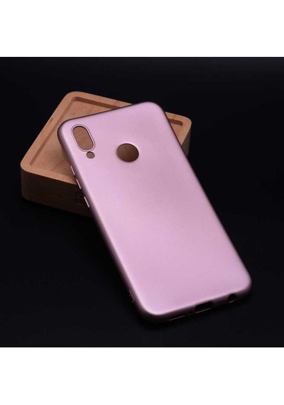 Huawei P20 Lite Kılıf Zore Premier Silikon Kapak Rose Gold