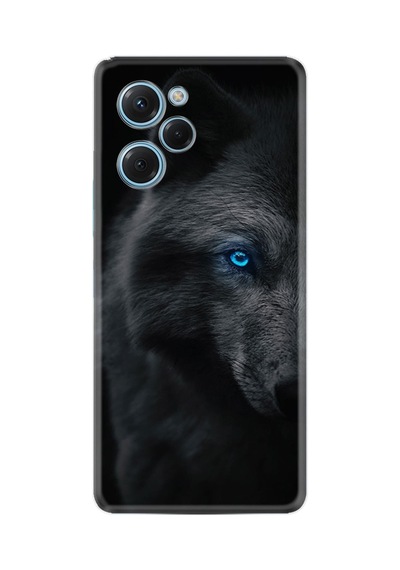 Xiaomi X5pro Kılıf Resimli Desenli Silikon Platinium Series Dark Wolfs 1834