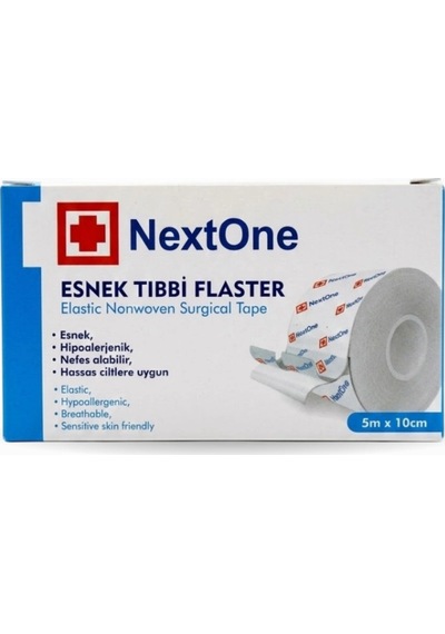 Nextone Esnek Fix Tıbbi Flaster Nonwoven 10cm X 5m - 1 Adet