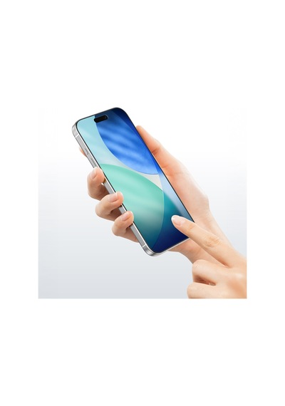 Apple Uyumlu   iPhone 17 Air Amazingthing Radix Parmak İzi Bırakmayan Temperli Cam Ekran Koruyucu Şeffaf