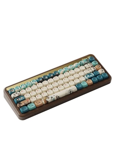 Akko MU01 Joy of Life Botany Switch RGB Kablosuz Mekanik Oyuncu Klavye