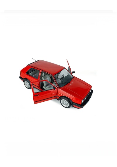 Solido 1:18 Ölçek 1989 Volkswagen Golf 2 Gtı G60 - Mars Red Model Araba