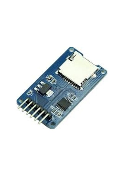 Sineparelektronik-Micro Sd Kart Spı Haberleşmeli Yazma Okuma Modülü