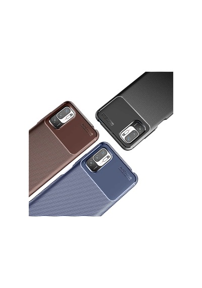 Xiaomi Poco M3 Pro Kılıf Karbon Silikon Case