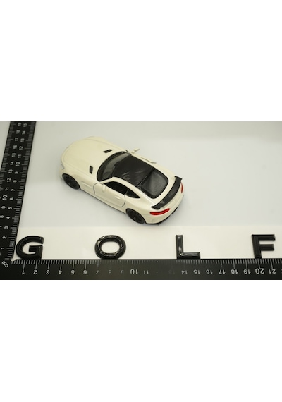 Volkswagen Golf Bagaj 3M 3D Yeni Nesil Krom Abs Yazı Logo Amblem