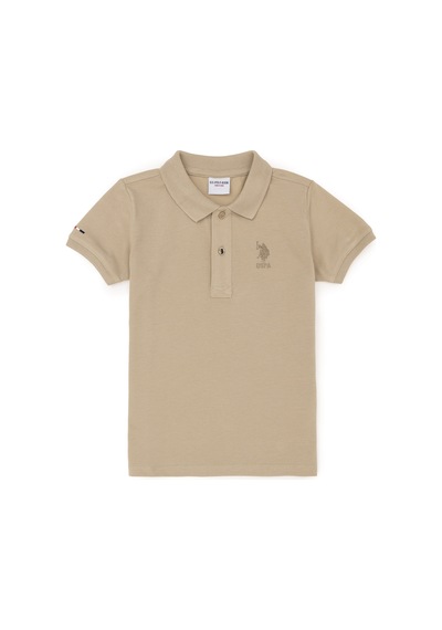 U.S. Polo Assn. Erkek Çocuk Açık Haki Basic Polo Yaka Tişört 50279572-VR183 U.S. Polo Assn. Erkek Çocuk Açık Haki Basic Polo Yaka Tişört 50279572-VR183