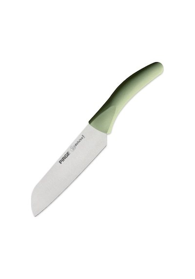 Pirge Deluxe Yeşil Santoku Bıçağı 17 Cm Yeşil