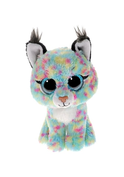 Ty Beanie Babies Mavi Vaşak Lynx - Nadir Renk Yumuşak Peluş 20 Cm