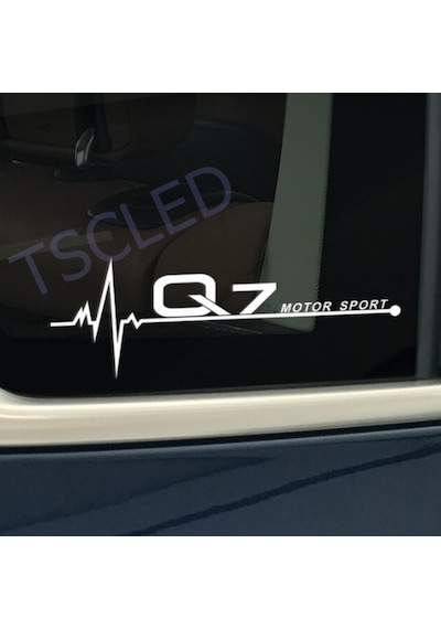 Q7 Kelebek Cam Audi Oto Araba Sticker