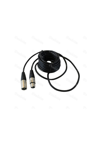Xlr Mikrofon Kablosu 10 Metre 5034A 3 Pin Ses Microfon Mic Dişi E